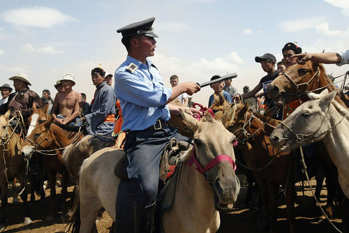 Annual Nadam Festival In Mongolia