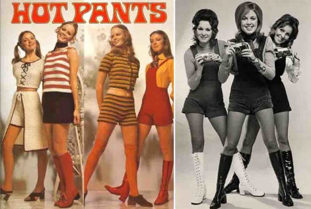 hotpants-vintage-models